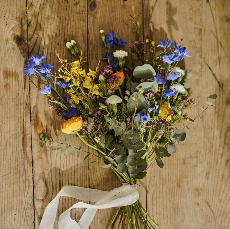 outdoor flower bouquet