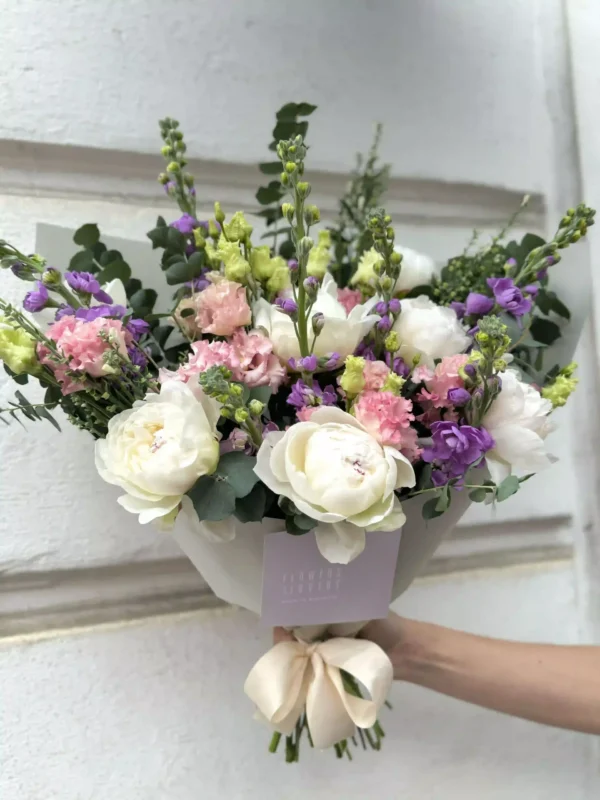 Mother's Day bouquet with elderberries